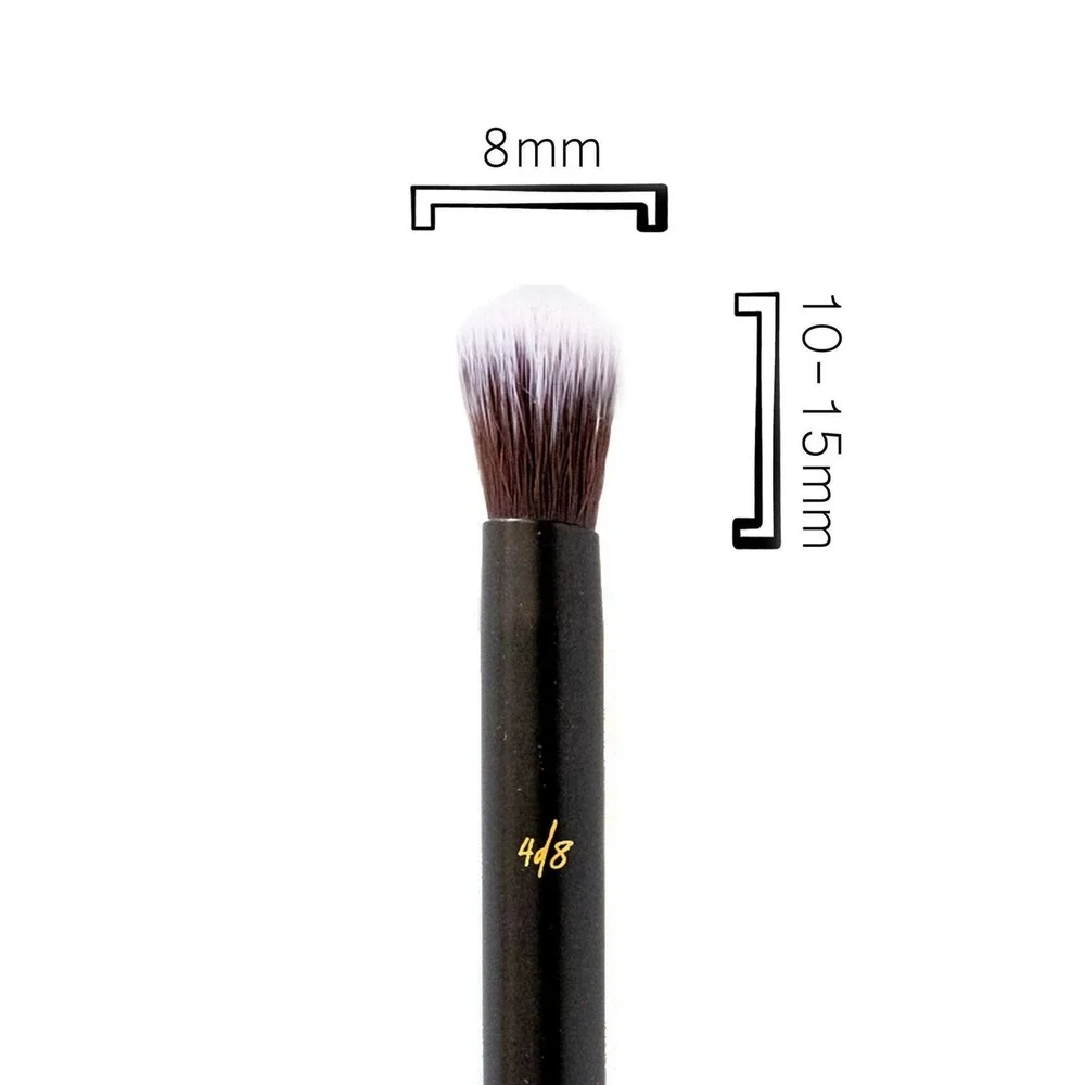 Siara Martin Beauty 4D-8 Small Fan Eyeshadow Blending Brush Synthetic Hair New